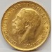 AUSTRALIA 1918 . ONE 1 SOVEREIGN . MELBOURNE . GOLD